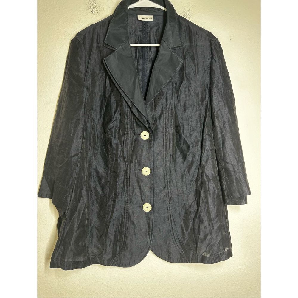 Rare Frank Walder Bohemian Blazer European Collection Size L See Description